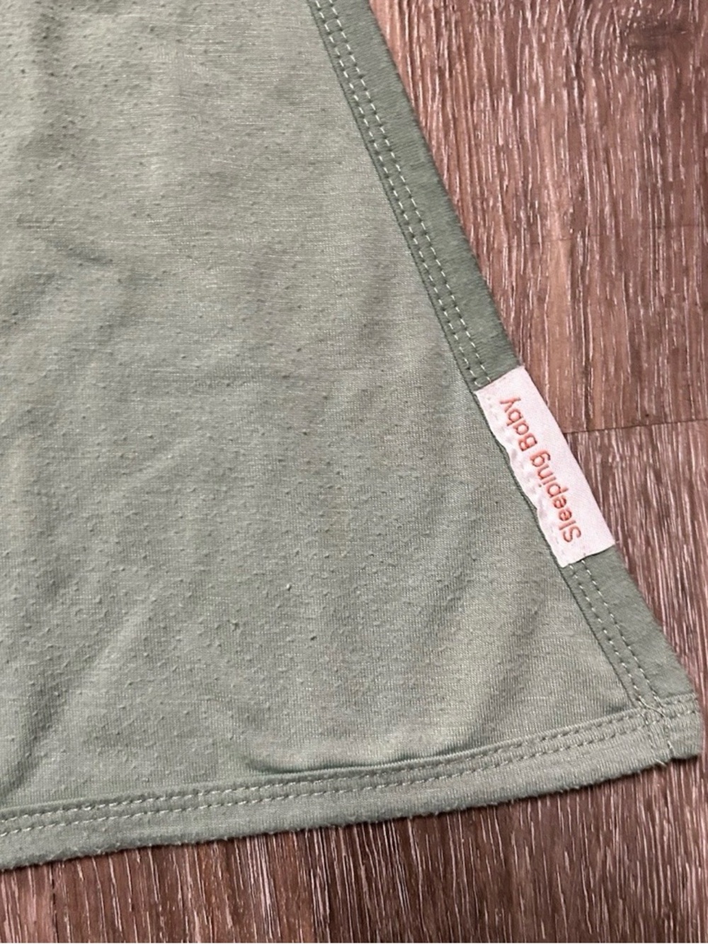 Sleeping Baby Green Transitional Swaddle Sleep Sack Size 6-12 Months - Picture 2 of 3